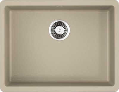 Мойка кухонная Omoikiri Kata 54-U-SA бежевая 4993424 - 0