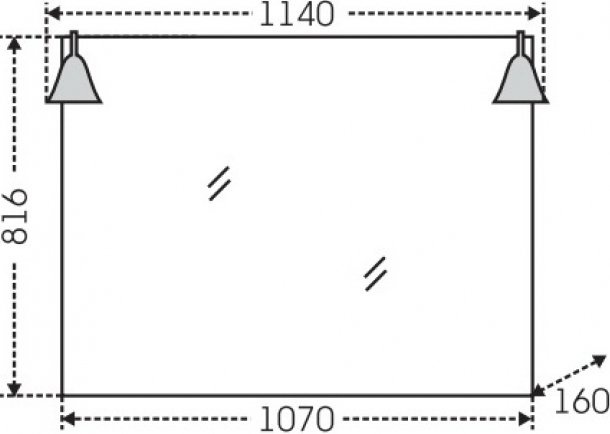 Мебель для ванной СанТа Монарх 105 - 7