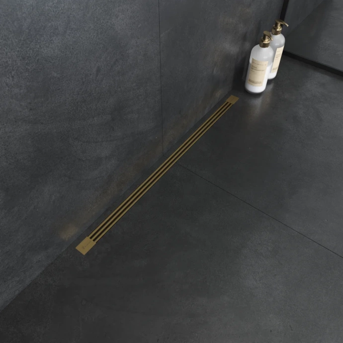 Душевой лоток Armadi Art Infinity 80 золото матовый 981-80-MG - 5