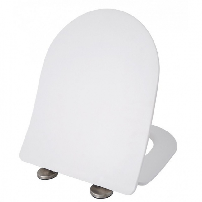 Сиденье для унитаза Esbano Amapola с системой микролифт, белый  ZAESUPAMAPW0755 - 0