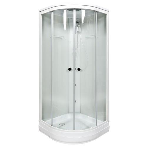 Душевая кабина Deto DM 90х90 белый  DM2090GM+EL - 1