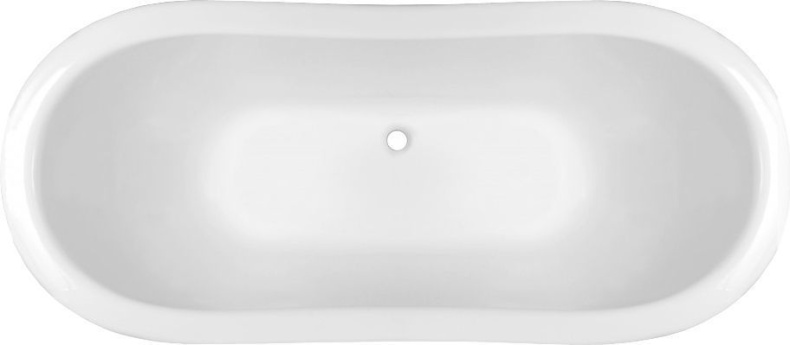 Ванна из искусственного камня Эстет Бостон ФР-00001046 180x70, на подиуме - 0