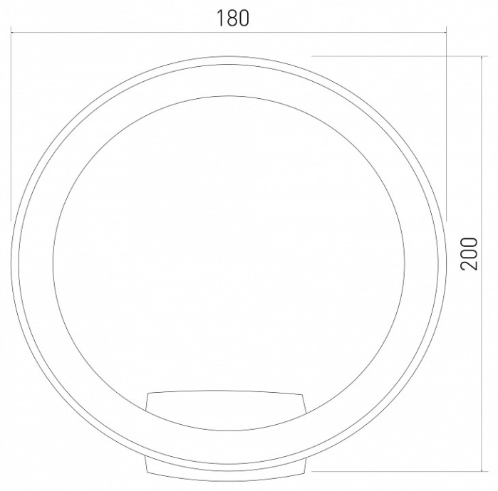 Светильник на штанге Elektrostandard Ring 1710 TECHNO LED - 3