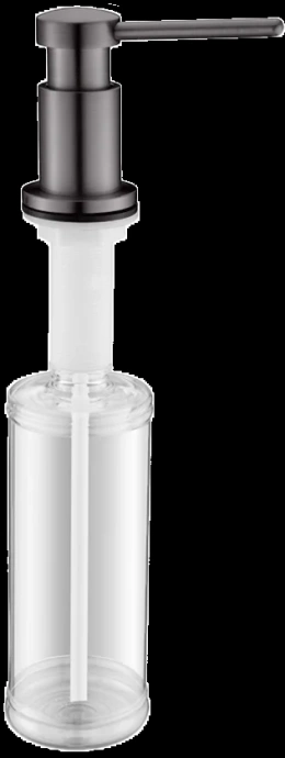 Дозатор для кухонной мойки Paulmark Brevit темный хром D005-GM - 0