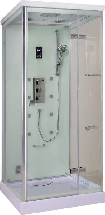 Душевая кабина Weltwasser WW MAINE 90х90 R хром  10000001063 - 0