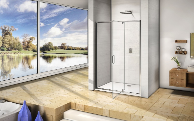 Душевая дверь в нишу Good Door Orion WTW-PD-140-C-CH ОР00024 - 2