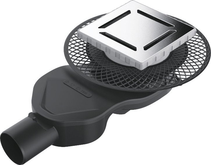 Душевой трап Berges Wasserhaus Platz Norma 15x15 см 090159 - 0