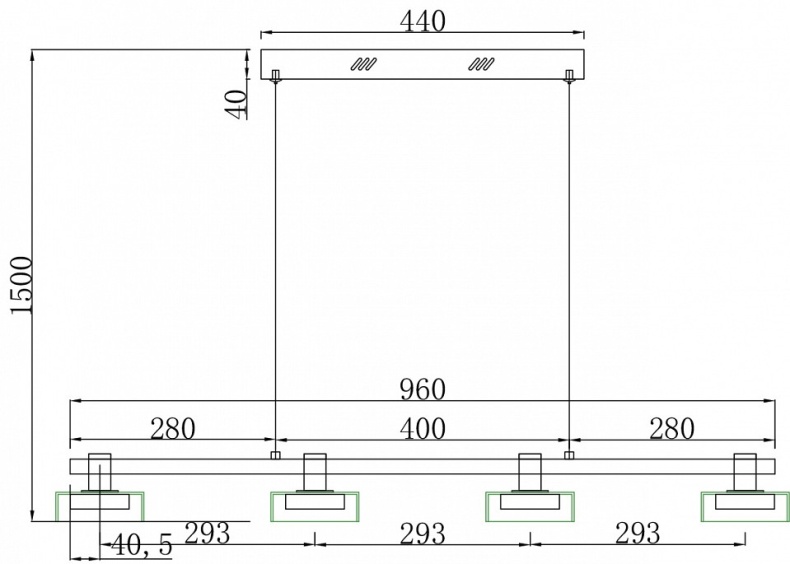 Подвесной светильник Stilfort Gloze 4009/02/04PL - 5