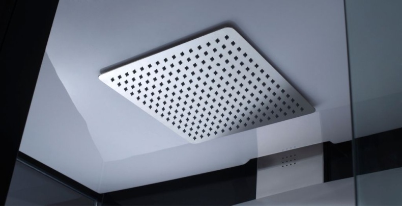 Душевая кабина Orans SR-89102RS черная, с баней 89102RB - 3