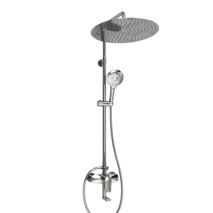 Душевая система WasserKraft 40 хром A166.117.101.010.CH - 0