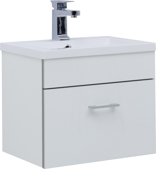 Тумба для комплекта Aquanet Верона 50 подвесная, белая 207765 - 0