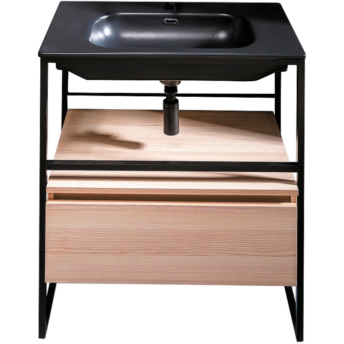 Консоль под раковину Armadi Art Loft 80 черный 893-080 - 0