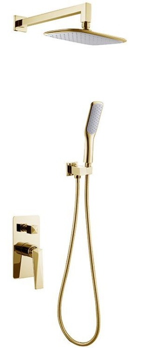 Душевой комплект Boheme Venturo 384, золото - 0
