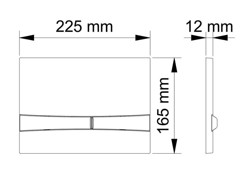 Инсталляция для унитазов Berges Novum с белой кнопкой смыва 040254 - 2