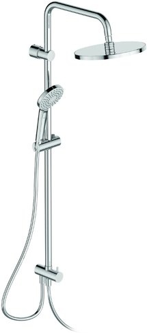 A6943AA душевая система IDEALRAIN ECO EVO для установки с настенным смесителем, лейка Ø110 мм - 0