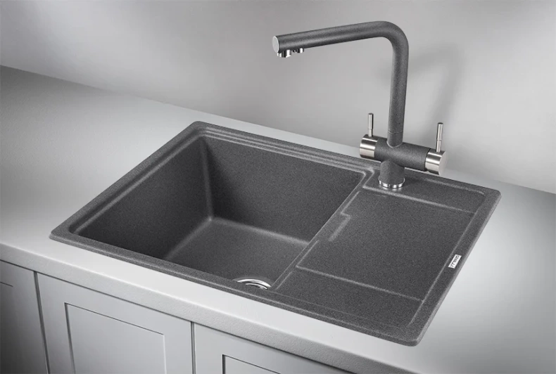 Мойка кухонная Granula GR-6503 графит - 1