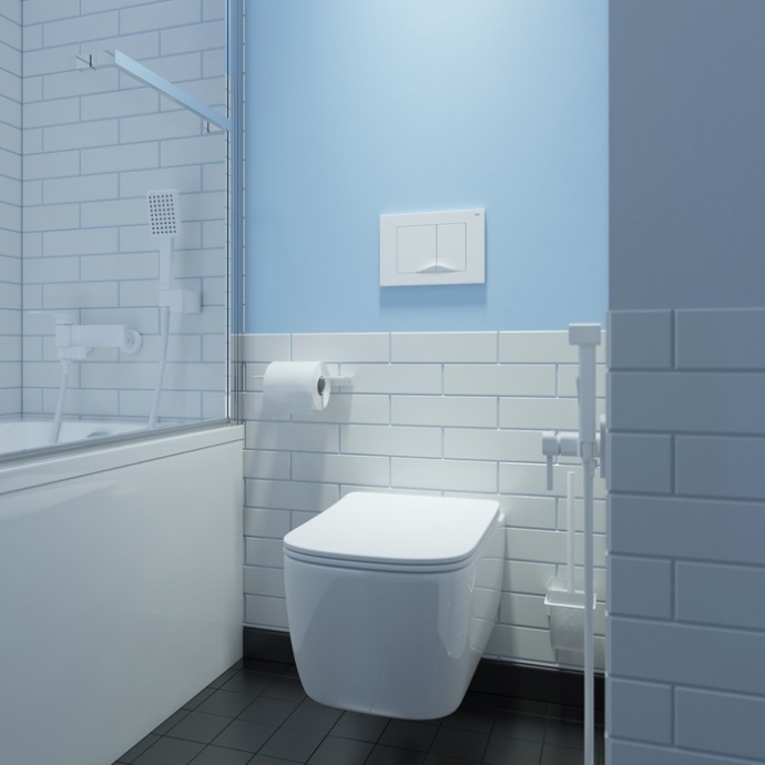 Клавиша смыва, универсальная, белая UNI05MWi77 - 2