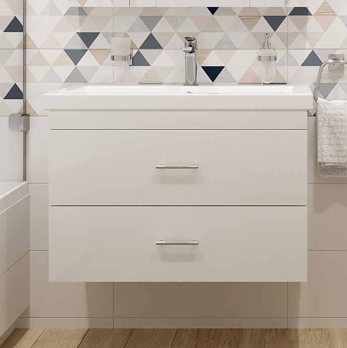 Тумба с раковиной DIWO Ростов 80 461340 - 0