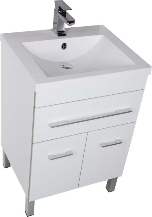 Мебель для ванной Aquanet Верона 58 белая, 1 ящик, 2 двери 182507 - 6