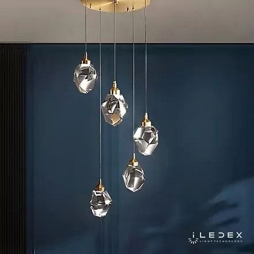 Подвесной светильник iLedex Oxygen 9701P/5R BR - 0
