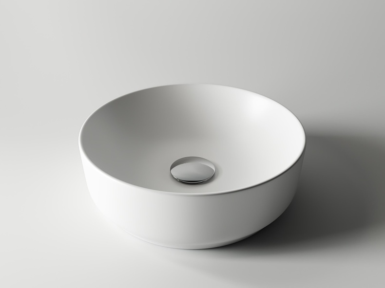 Раковина Ceramica Nova Element CN6006 белый матовый - 3