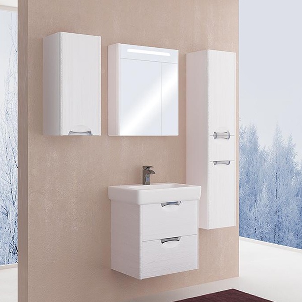 Шкаф AQUATON Сильва L дуб полярный 1A215703SIW7L - 4