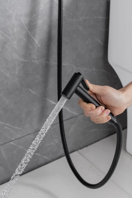 Гигиенический душ Allen Brau Priority черный матовый 5.31005-31 - 9