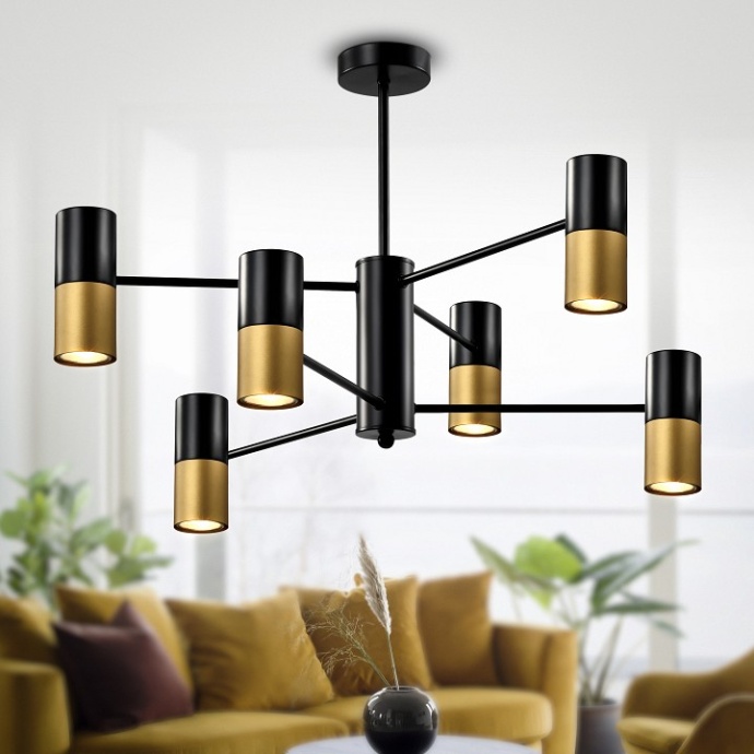 Люстра на штанге Rivoli Brittany Б0057927 - 1