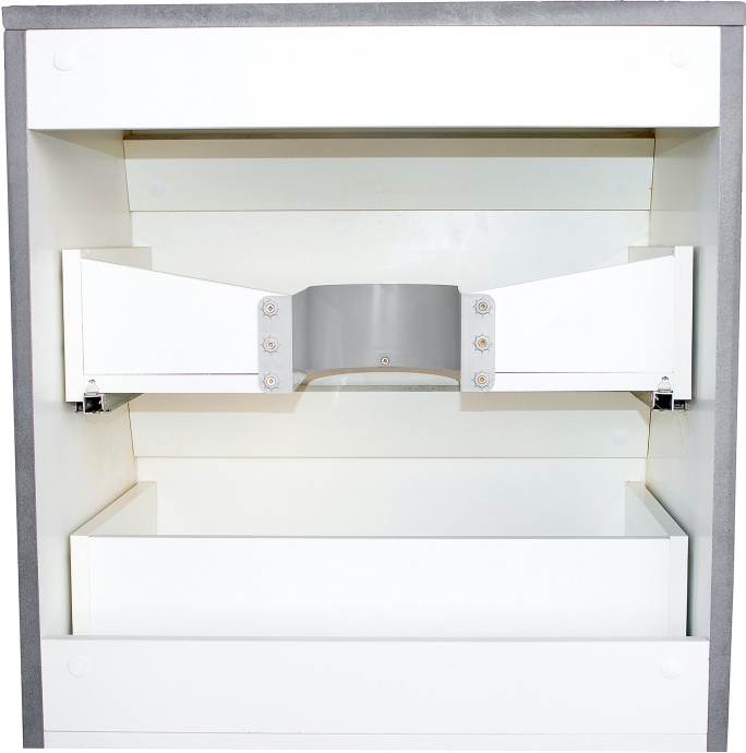 Тумба для комплекта Style Line Атлантика 70 Люкс Plus, подвесная, бетон тёмный СС-00002282 - 5