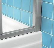 Душевая дверь Ravak Supernova SRV2-90 195 S 14V703O2Z1 профиль Черный стекло Transparent - 2