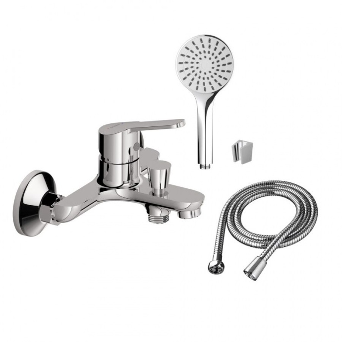 Смеситель Dorff Norma для ванны с душем D1010008 - 1
