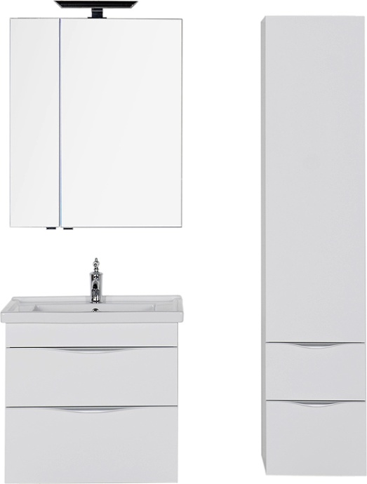 Тумба с раковиной Aquanet Эвора 70 белая 184307 - 4