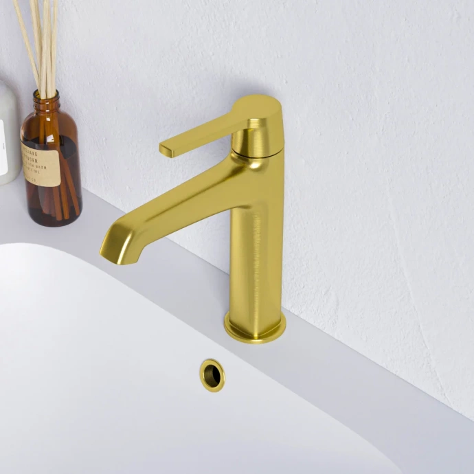 Смеситель для раковины RGW Shower Panels золото 511405301-06 - 2