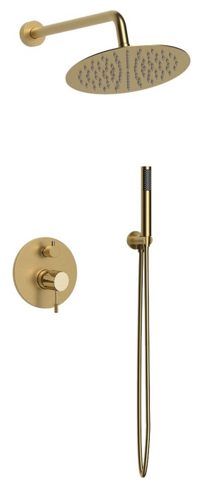 Душевой комплект Vincea Desire золото VSFW-1D1BG - 0