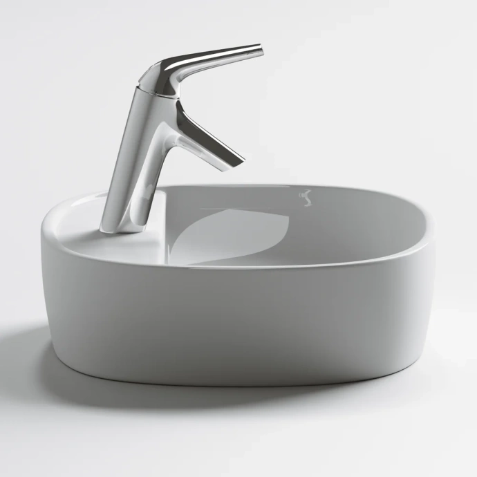 Раковина накладная Ceramica Nova Element 50х38 белая CN6036 - 2