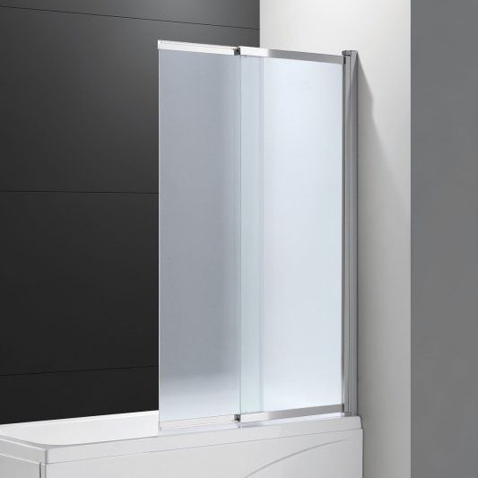 Шторка на ванну Cezares Slider VF-11-100/150-P-Cr стекло рифленое SLIDER-VF-11-100/150-P-Cr - 0