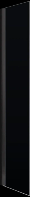 Боковая стенка Vincea Lugano 90х195 черная стекло прозрачное VSG-1L900CLB - 0