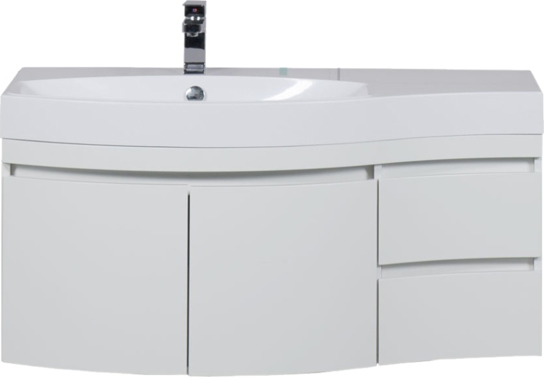 Тумба с раковиной Aquanet Опера 2-115  белая L 169613 - 1