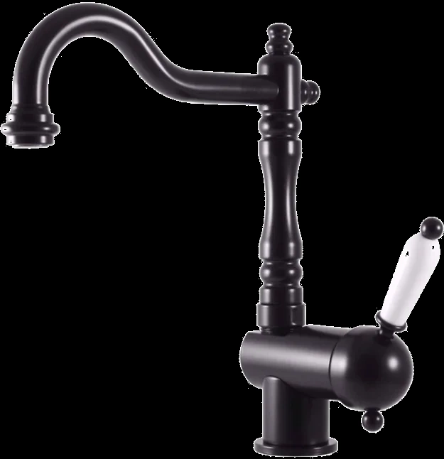 Смеситель для кухни Rav Slezak Labe черный матовый L508.5/8CMAT - 0