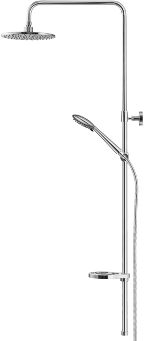 Душевая стойка Swedbe Calypso хром  5074 - 5