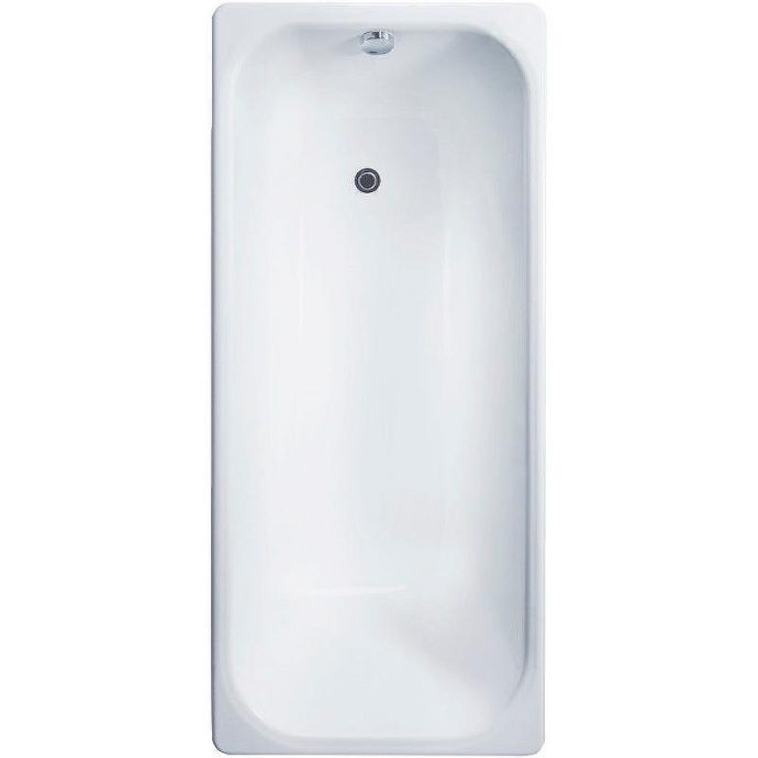 Чугунная ванна Delice Aurora 140x70 DLR230617 без отверстий под ручки и антискользящего покрытия - 0