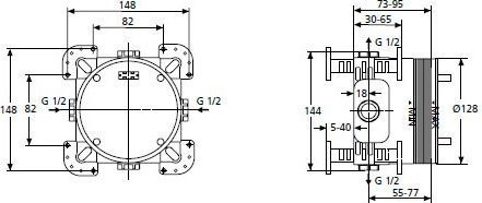 Скрытая часть Ideal Standard Active A1000NU - 1