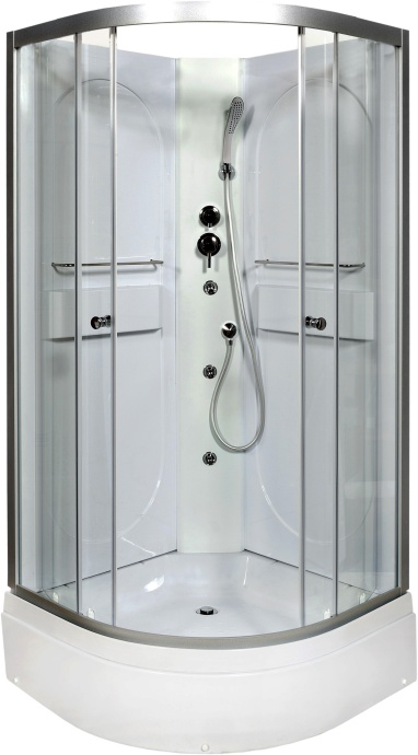 Душевая кабина DETO L510NGM без крыши - 0