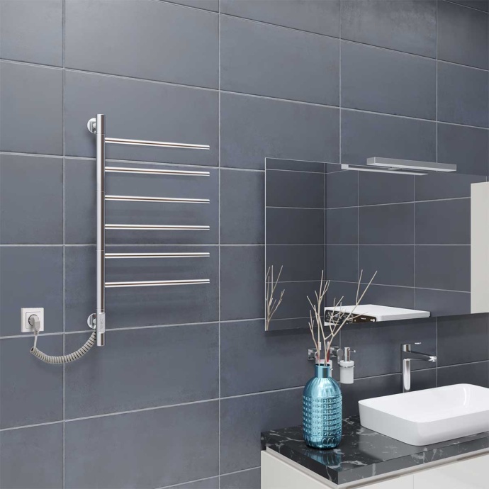 Полотенцесушитель электрический Vincea VTD-1S2CE - 1