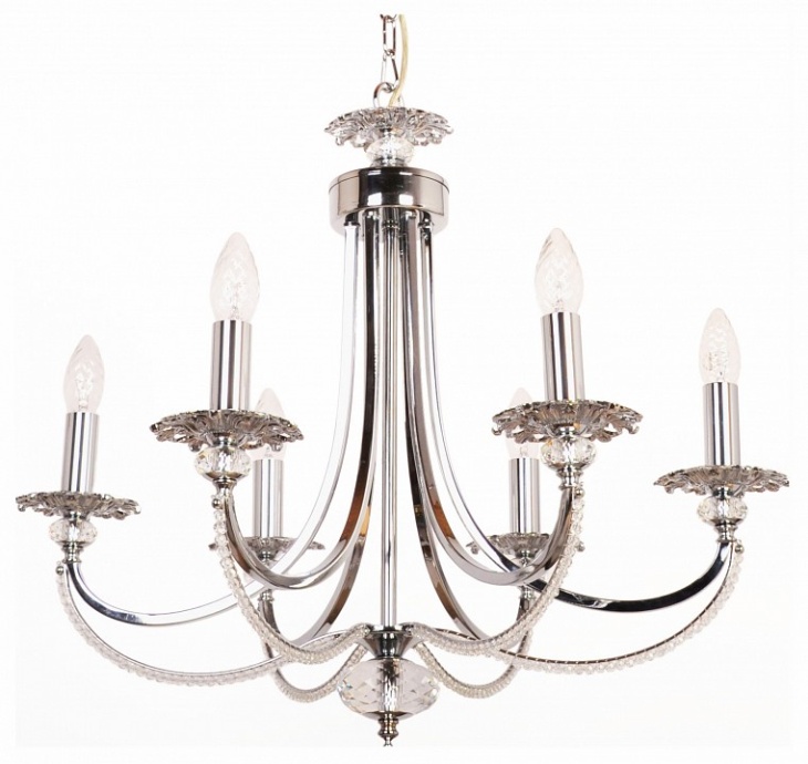 Подвесная люстра Abrasax Josephine 3007/6 CHROME - 0