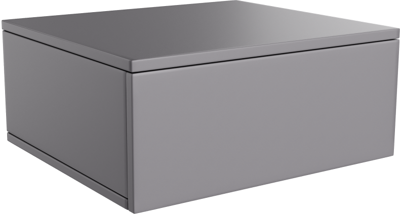 Тумба DIWO Элиста 50 антрацит С20443 - 0