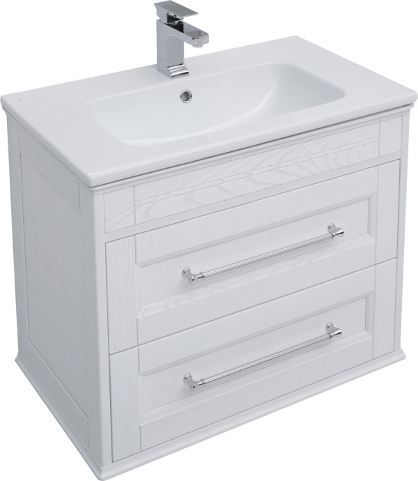 Тумба с раковиной Aquanet Бостон 80 ясень 00206551 - 0