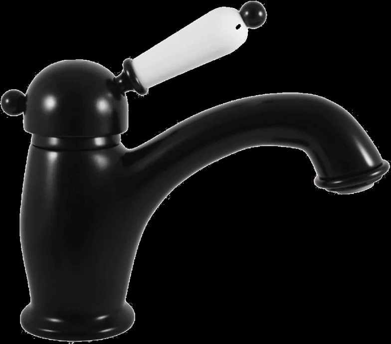 Смеситель для раковины Rav Slezak Labe черный матовый L526.5CMAT - 0