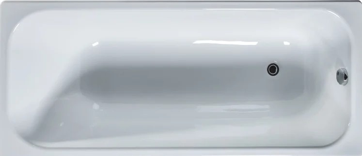 Чугунная ванна Универсал Элегия 170x70 см, пристенная 4607152361391  - 0