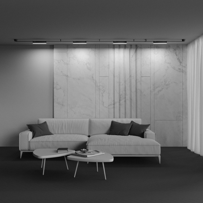 Накладной светильник Maytoni Basis TR129B-12W3K-B - 3